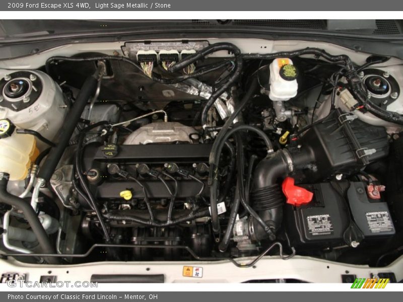 Light Sage Metallic / Stone 2009 Ford Escape XLS 4WD