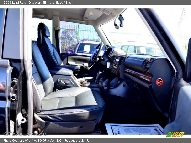 Java Black / Black 2003 Land Rover Discovery SE