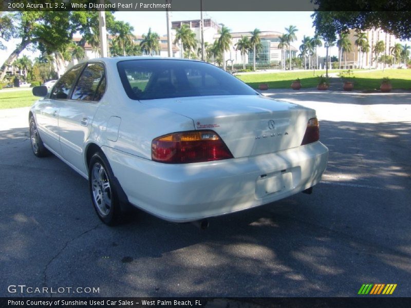 White Diamond Pearl / Parchment 2000 Acura TL 3.2