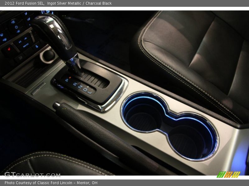 Ingot Silver Metallic / Charcoal Black 2012 Ford Fusion SEL