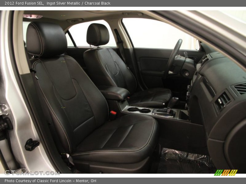 Ingot Silver Metallic / Charcoal Black 2012 Ford Fusion SEL