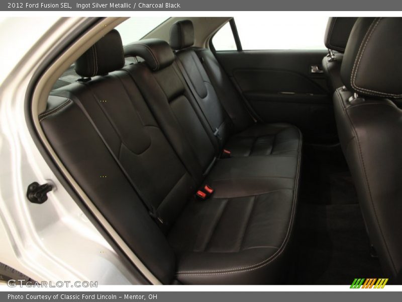 Ingot Silver Metallic / Charcoal Black 2012 Ford Fusion SEL