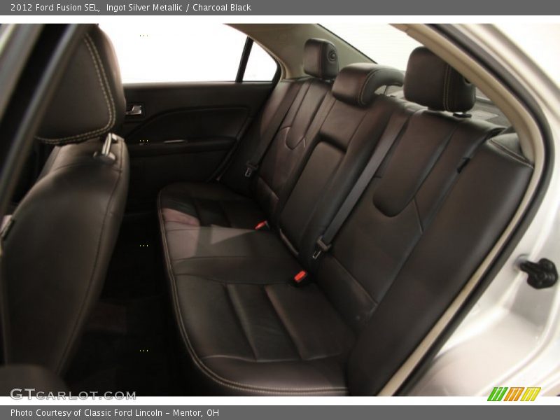 Ingot Silver Metallic / Charcoal Black 2012 Ford Fusion SEL