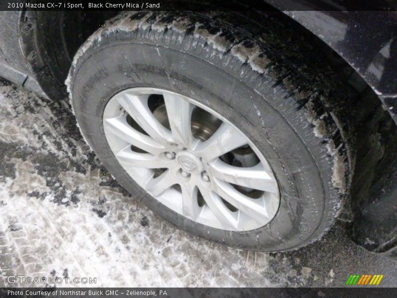 Black Cherry Mica / Sand 2010 Mazda CX-7 i Sport