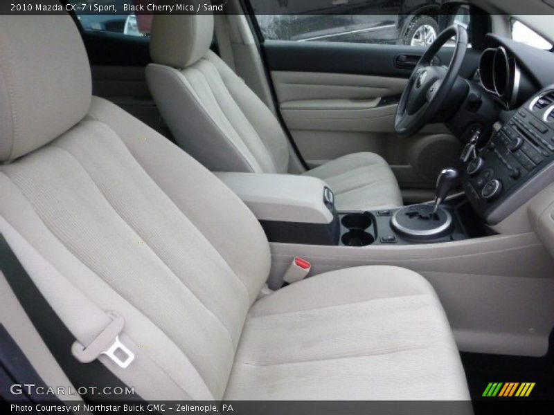 Black Cherry Mica / Sand 2010 Mazda CX-7 i Sport