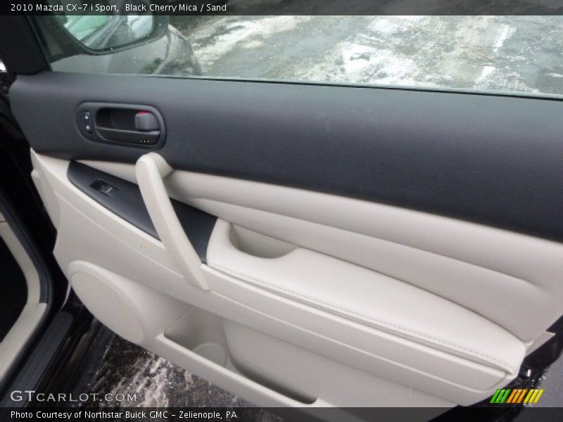 Black Cherry Mica / Sand 2010 Mazda CX-7 i Sport