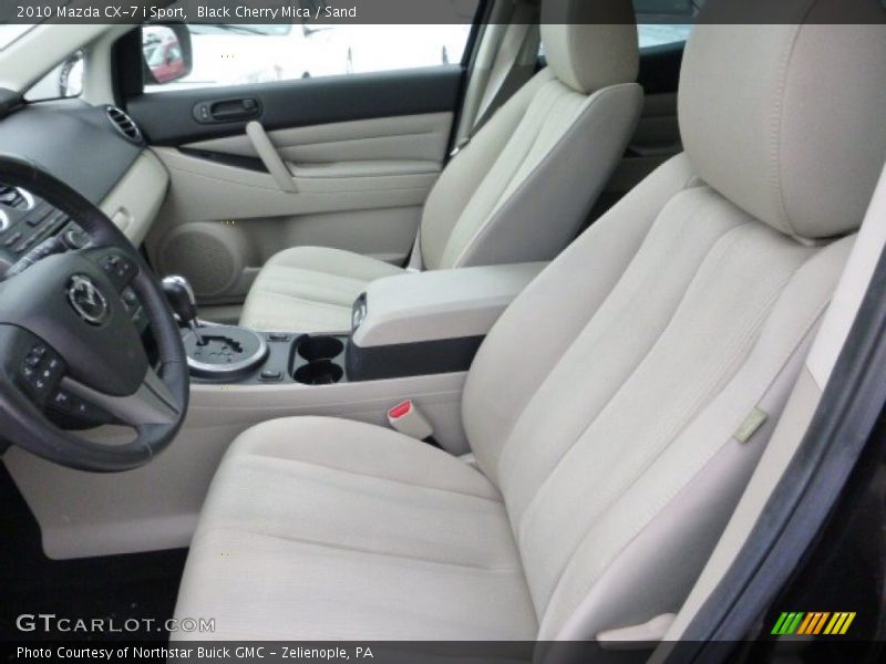Black Cherry Mica / Sand 2010 Mazda CX-7 i Sport