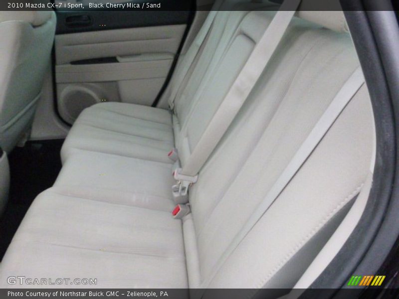 Black Cherry Mica / Sand 2010 Mazda CX-7 i Sport