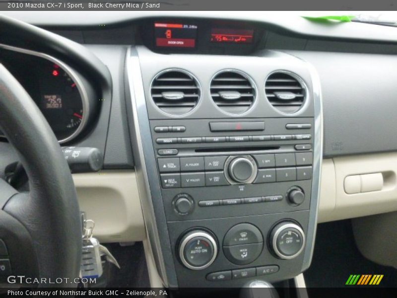 Black Cherry Mica / Sand 2010 Mazda CX-7 i Sport