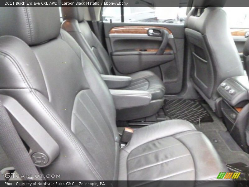 Carbon Black Metallic / Ebony/Ebony 2011 Buick Enclave CXL AWD