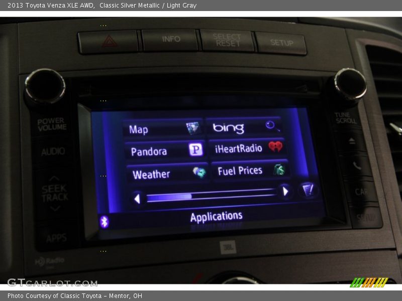 Classic Silver Metallic / Light Gray 2013 Toyota Venza XLE AWD