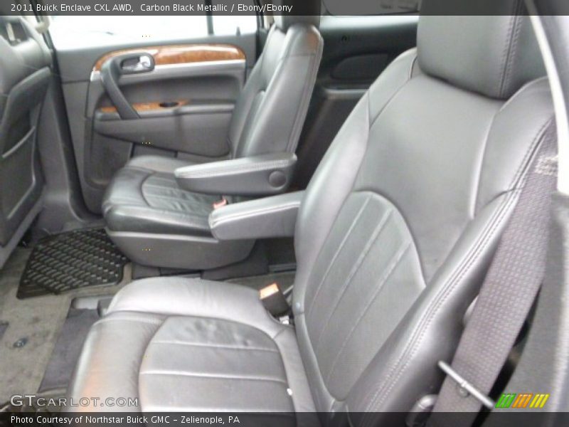 Carbon Black Metallic / Ebony/Ebony 2011 Buick Enclave CXL AWD