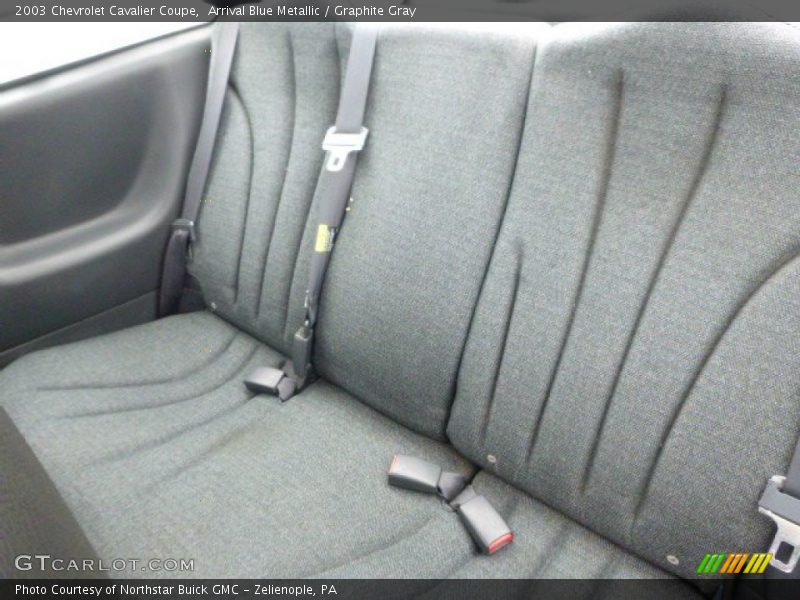 Arrival Blue Metallic / Graphite Gray 2003 Chevrolet Cavalier Coupe
