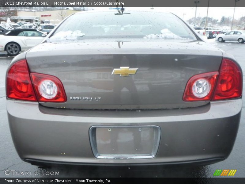 Mocha Steel Metallic / Cocoa/Cashmere 2011 Chevrolet Malibu LT