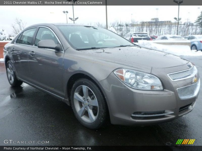 Mocha Steel Metallic / Cocoa/Cashmere 2011 Chevrolet Malibu LT