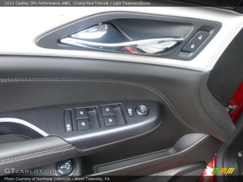 Crystal Red Tintcoat / Light Titanium/Ebony 2013 Cadillac SRX Performance AWD