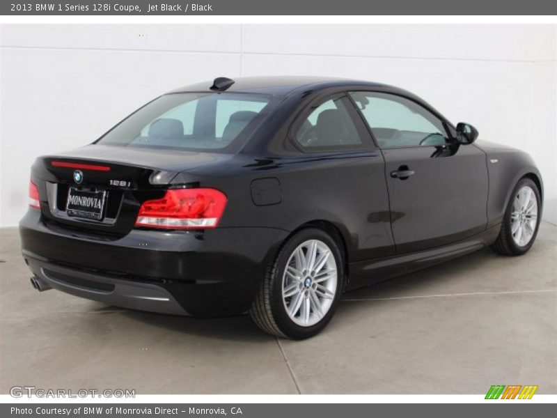 Jet Black / Black 2013 BMW 1 Series 128i Coupe