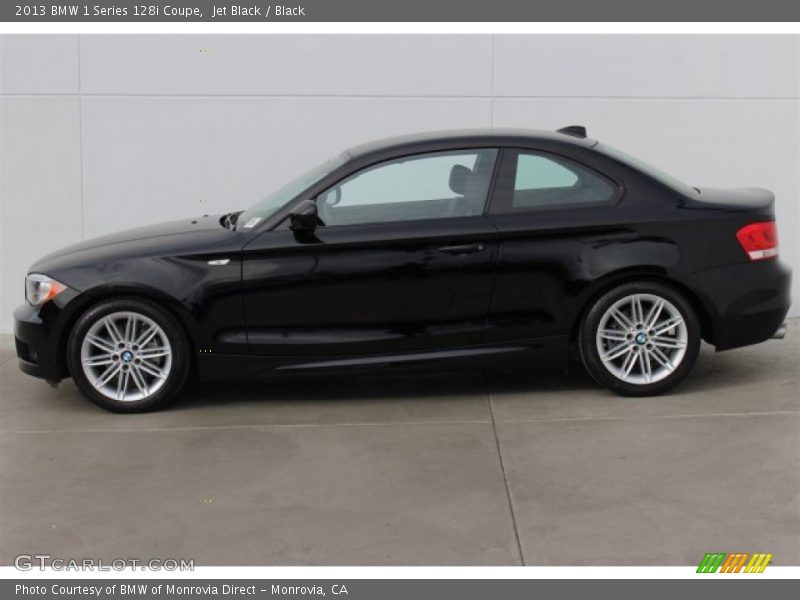 Jet Black / Black 2013 BMW 1 Series 128i Coupe