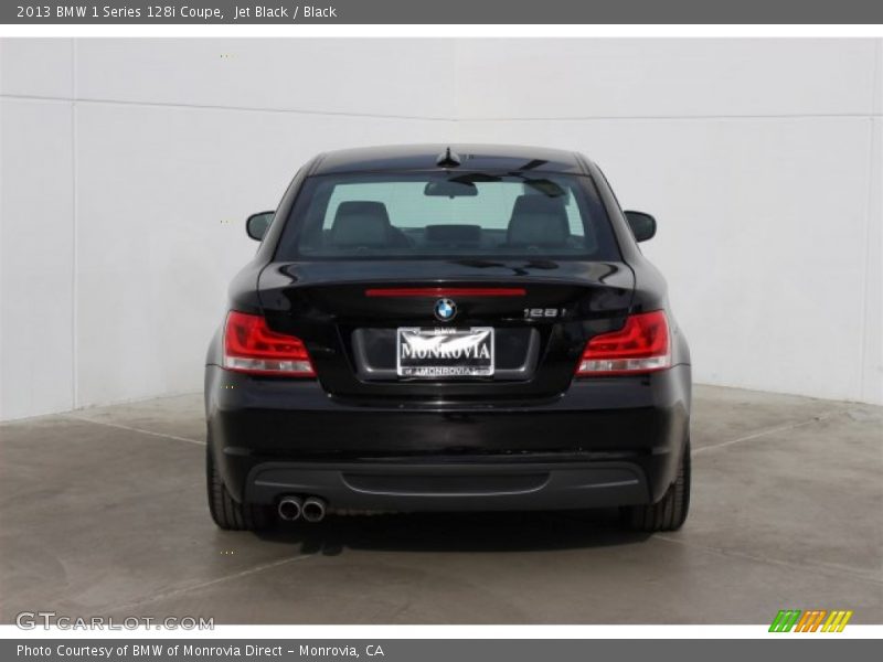 Jet Black / Black 2013 BMW 1 Series 128i Coupe