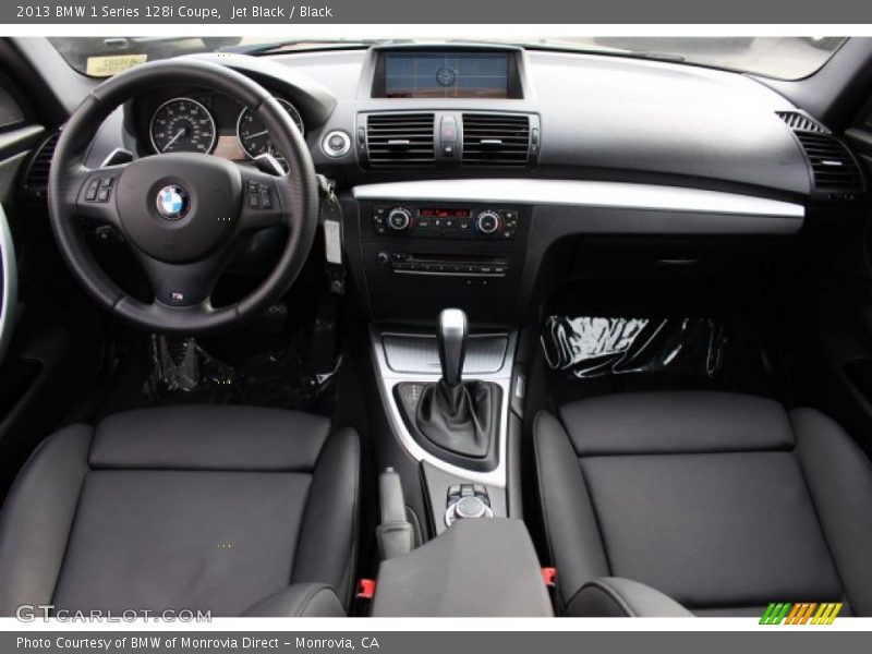 Jet Black / Black 2013 BMW 1 Series 128i Coupe