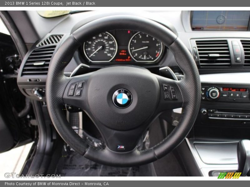 Jet Black / Black 2013 BMW 1 Series 128i Coupe