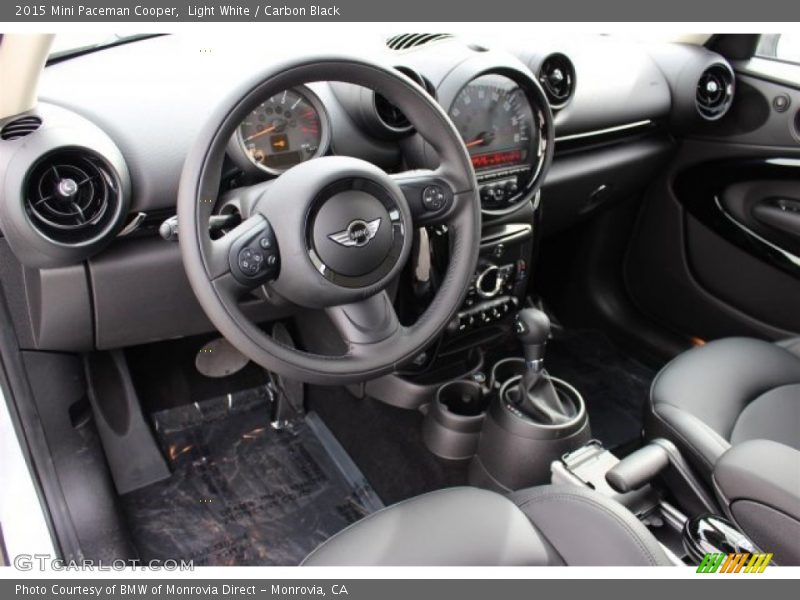  2015 Paceman Cooper Carbon Black Interior