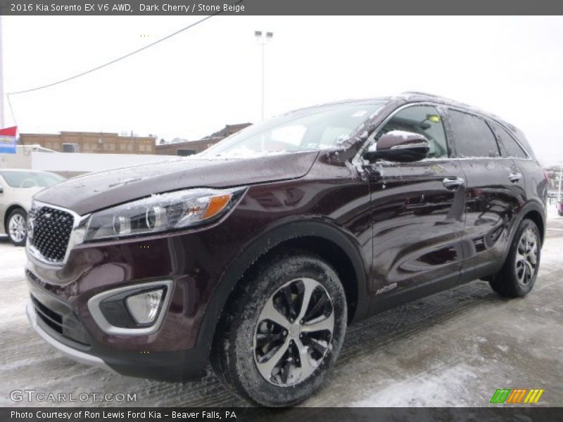 Front 3/4 View of 2016 Sorento EX V6 AWD