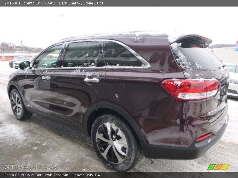  2016 Sorento EX V6 AWD Dark Cherry