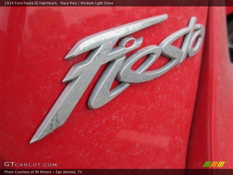 Race Red / Medium Light Stone 2014 Ford Fiesta SE Hatchback