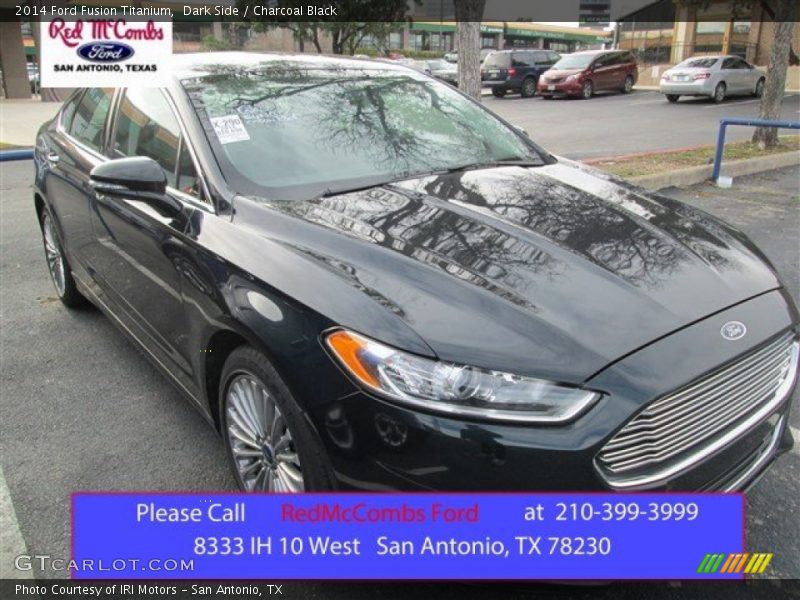 Dark Side / Charcoal Black 2014 Ford Fusion Titanium