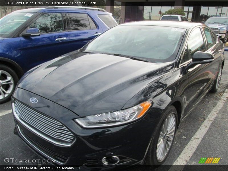 Dark Side / Charcoal Black 2014 Ford Fusion Titanium