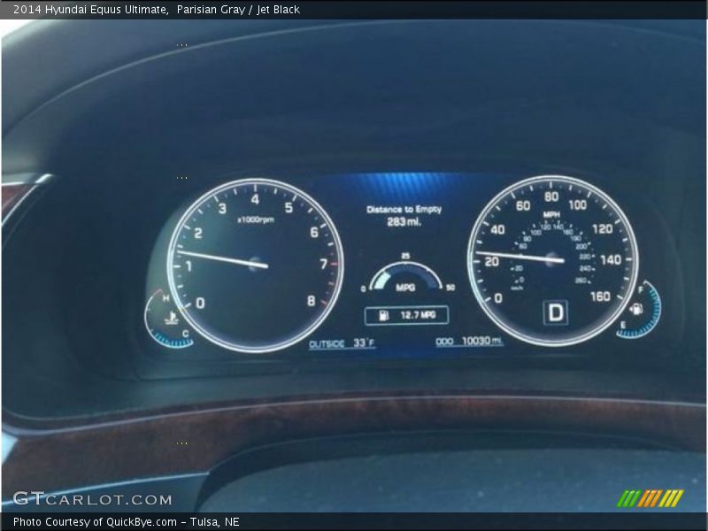 Parisian Gray / Jet Black 2014 Hyundai Equus Ultimate