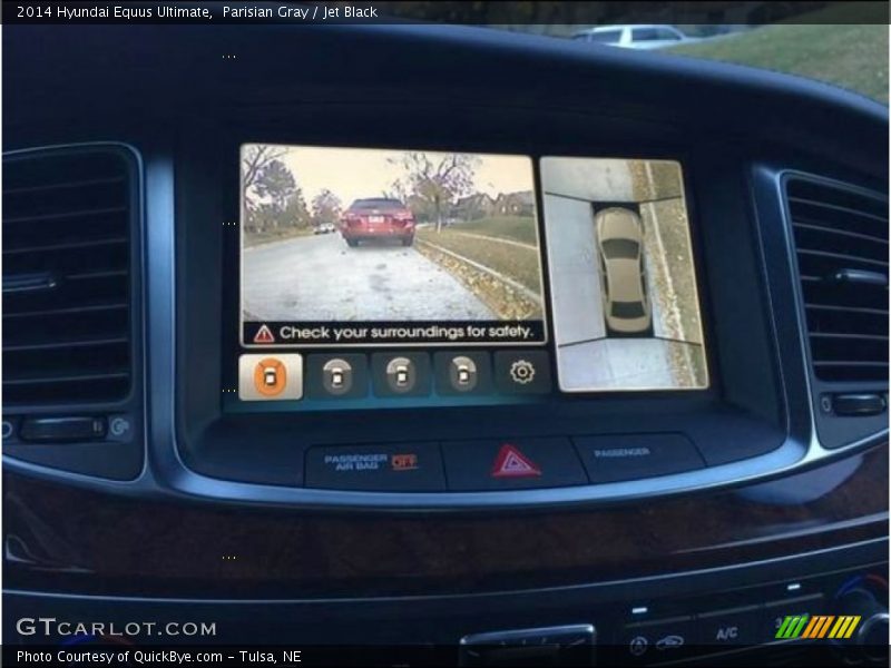 Parisian Gray / Jet Black 2014 Hyundai Equus Ultimate