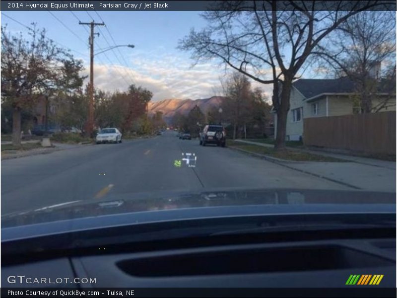 Parisian Gray / Jet Black 2014 Hyundai Equus Ultimate