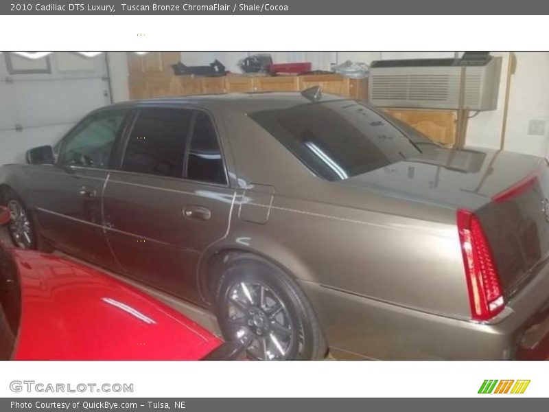 Tuscan Bronze ChromaFlair / Shale/Cocoa 2010 Cadillac DTS Luxury