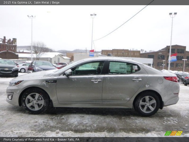 Satin Metal / Beige 2015 Kia Optima LX