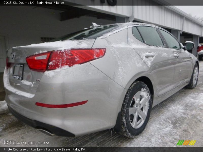 Satin Metal / Beige 2015 Kia Optima LX