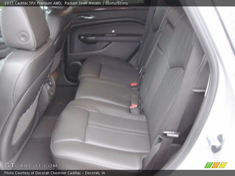 Radiant Silver Metallic / Ebony/Ebony 2015 Cadillac SRX Premium AWD