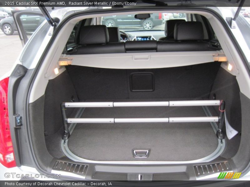 Radiant Silver Metallic / Ebony/Ebony 2015 Cadillac SRX Premium AWD