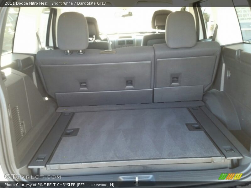 Bright White / Dark Slate Gray 2011 Dodge Nitro Heat