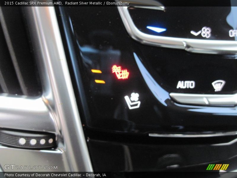 Radiant Silver Metallic / Ebony/Ebony 2015 Cadillac SRX Premium AWD