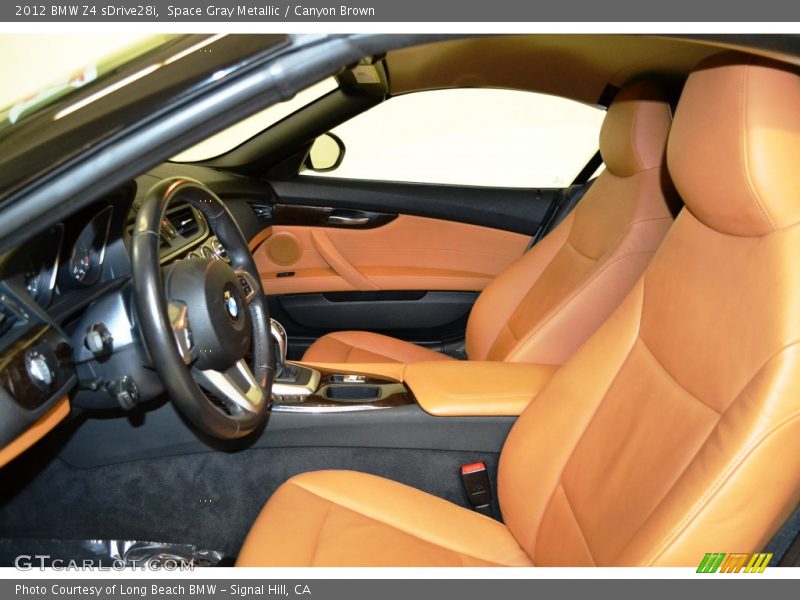 Front Seat of 2012 Z4 sDrive28i