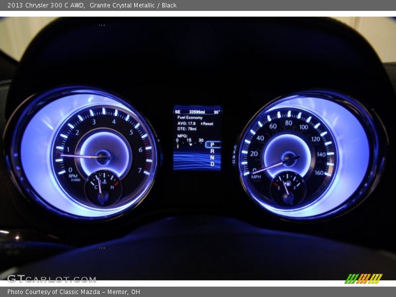 Granite Crystal Metallic / Black 2013 Chrysler 300 C AWD