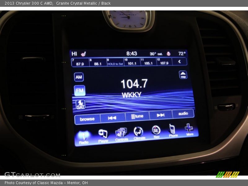 Granite Crystal Metallic / Black 2013 Chrysler 300 C AWD