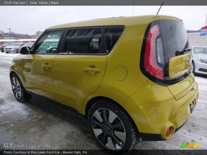 Solar Yellow / Black 2015 Kia Soul !