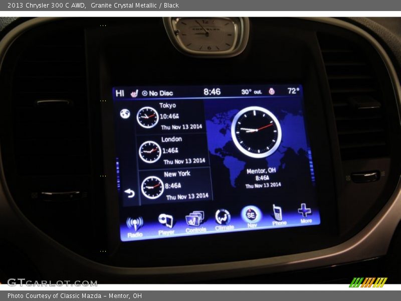 Granite Crystal Metallic / Black 2013 Chrysler 300 C AWD