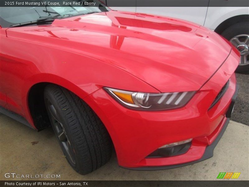 Race Red / Ebony 2015 Ford Mustang V6 Coupe