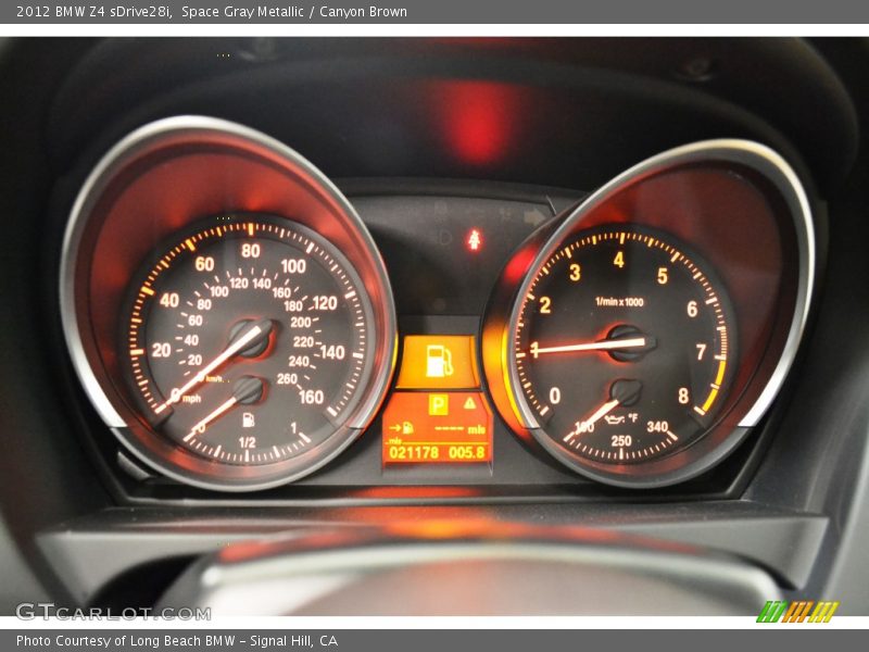 2012 Z4 sDrive28i sDrive28i Gauges