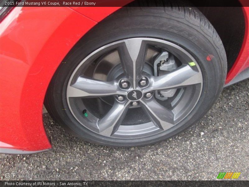 Race Red / Ebony 2015 Ford Mustang V6 Coupe