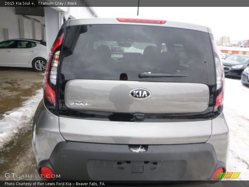 Titanium Gray / Black 2015 Kia Soul +